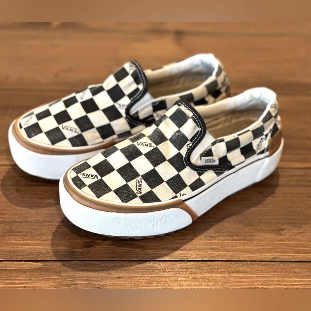 Vans ERA Stacked Checker Platform